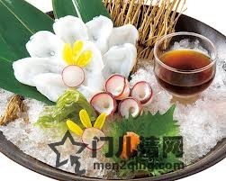 日本美食-料理菜单：章鱼刺身-蛸（たこ）