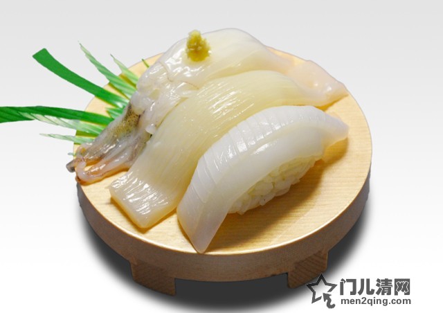 日本美食-料理菜单：寿司-乌贼·鱿鱼（烏賊）