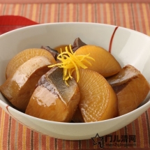 美食攻略：日本特色乡土煮鱼-寒鰤鱼炖煮白萝卜（鰤大根）