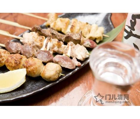 （烧鸟）串烧组合拼盘【若鶏のお任せ串焼き盛り合わせ　５種】