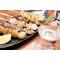 （烧鸟）串烧组合拼盘【若鶏のお任せ串焼き盛り合わせ　５種】