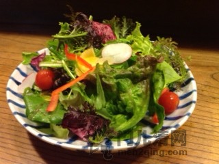 绿色蔬菜沙拉【産地直送野菜のグリーンサラダ】