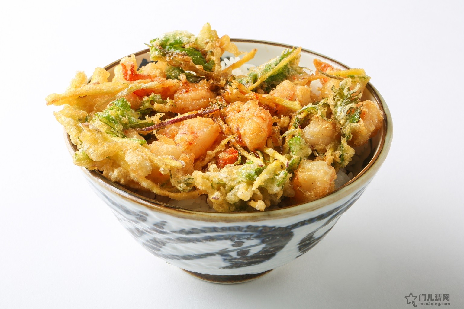 虾仁什锦唐扬盖浇饭【海老かき揚げ丼】