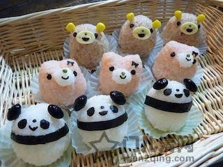日本美食 料理 人气的熊猫