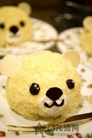 日本美食 料理 萌熊蛋糕真的是五花八门啊。。。