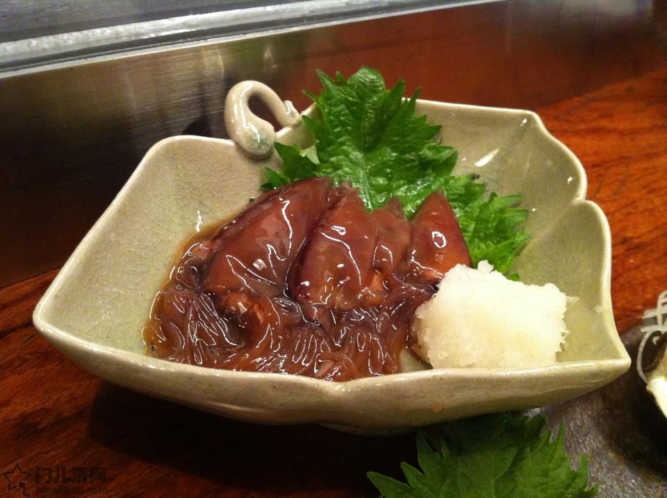 日本料理：萤乌贼的冲渍