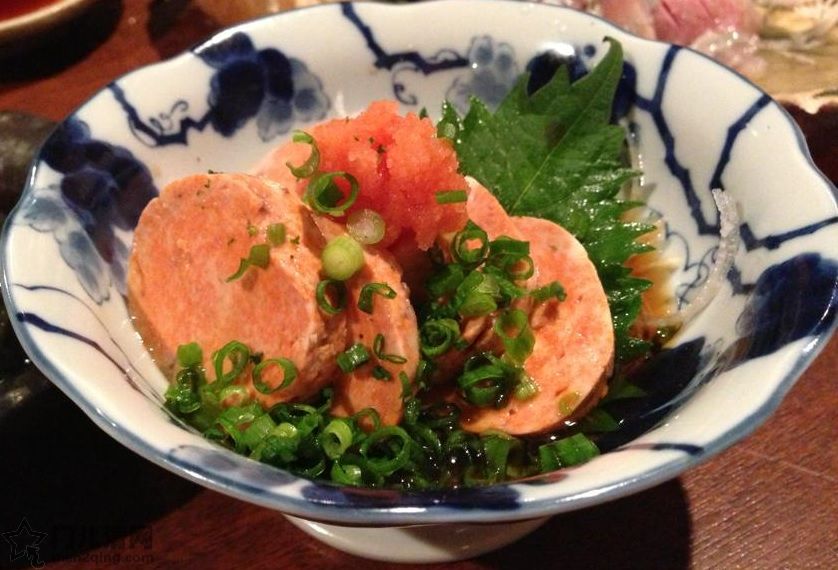 美食:橙醋鮟鱇鱼肝–あん肝
