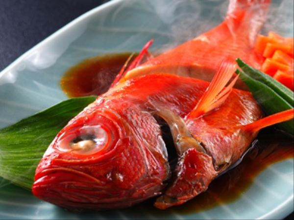 菜单：煮鱼-金目鯛煮付（金目鯛の煮付け）