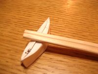 萌--简易筷子支架